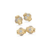 9ct Thali Goondoo Pair Cubic Zirconia