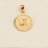 9ct Swastica Pendant 20mm