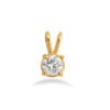 9ct Lab Grown Diamond Pendant 0.25ct